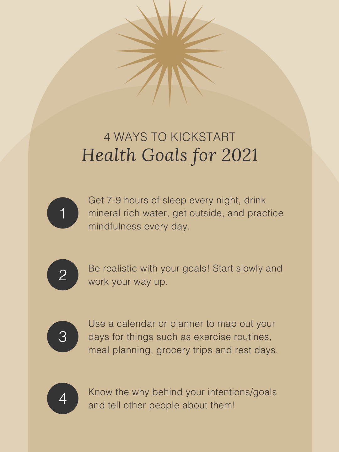 4 Ways to Kickstart Health Goals for 2021