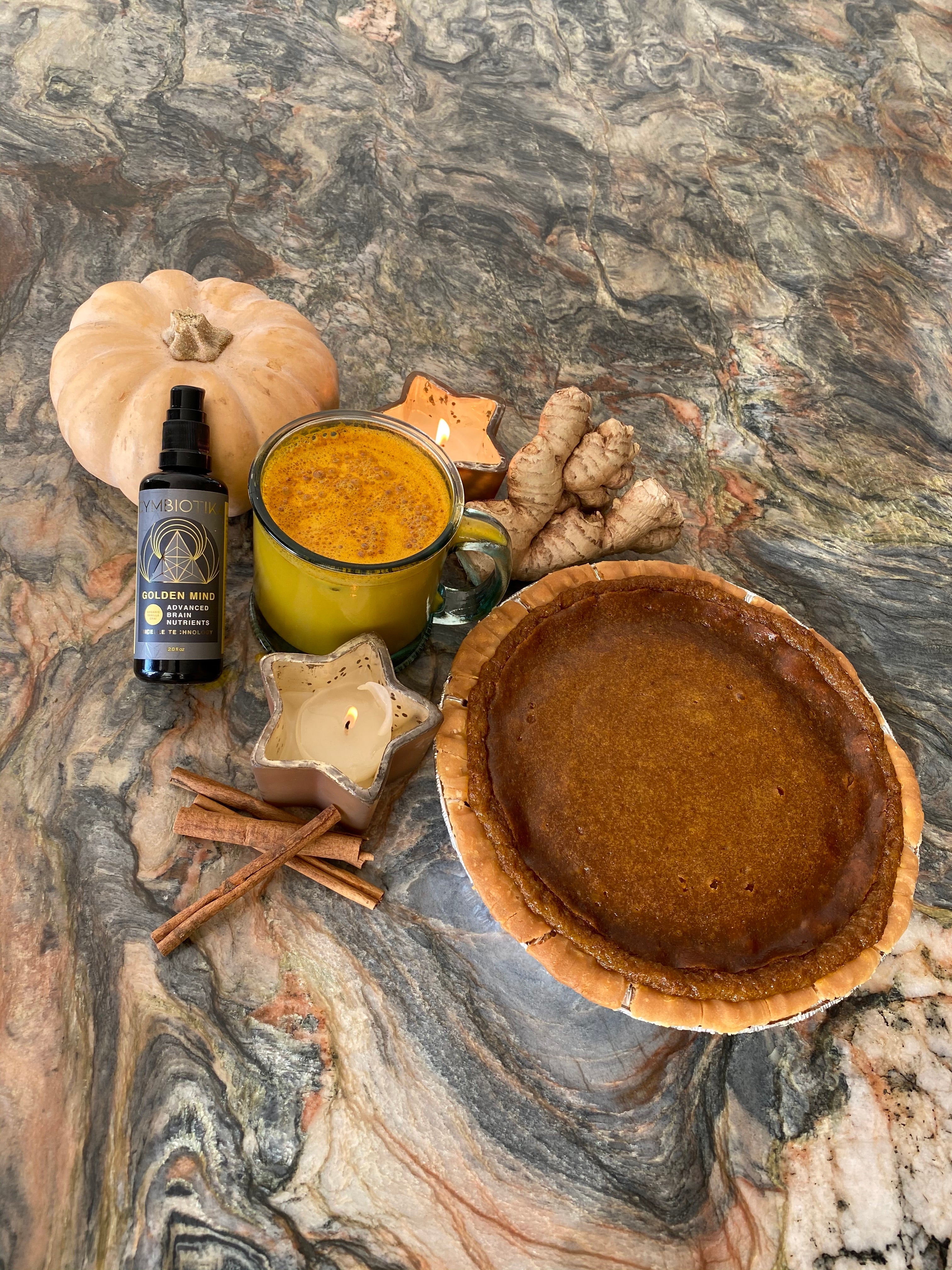 Cymbiotika Pumpkin Pie Recipe