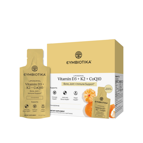 Liposomal Vitamin D3 + K2 + CoQ10