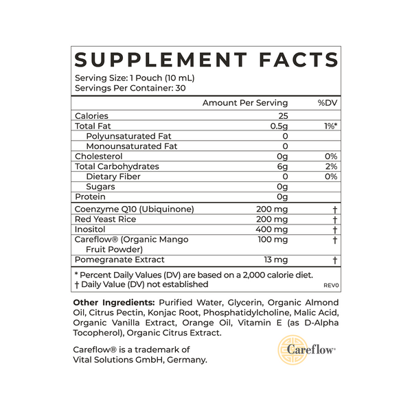 Heart Health Supplement Facts